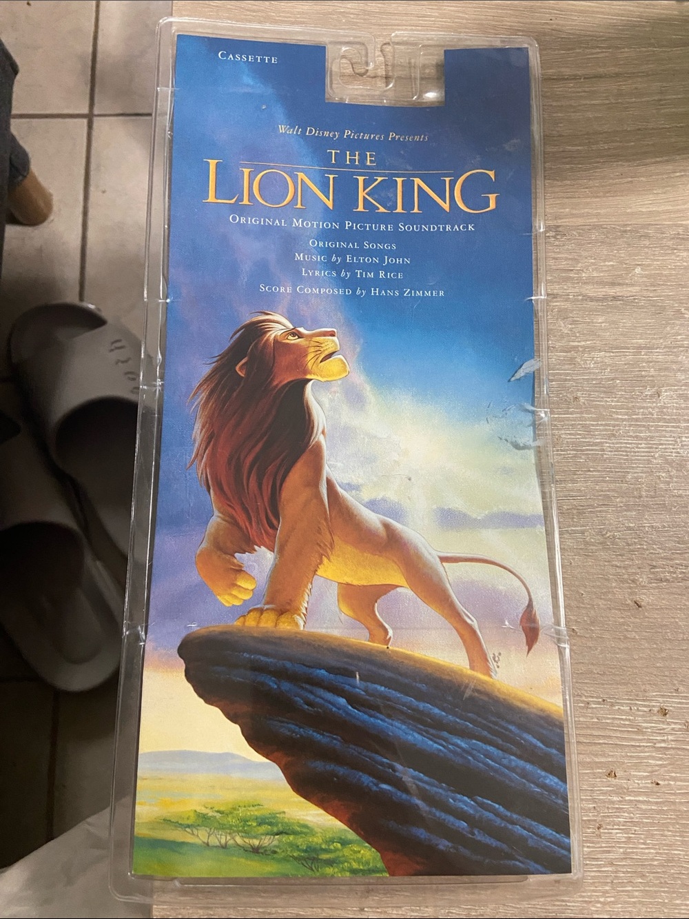 THE LION KING Soundtrack CASSETTE TAPE Hans Zimmer (1994) SEALED